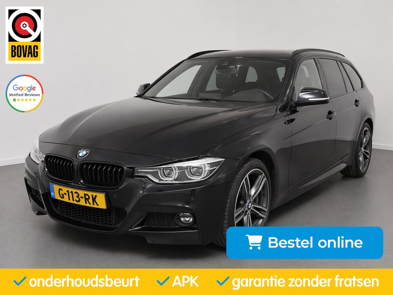 BMW 3-serie Touring - 318i M Sport| CruiseControl|Schuifdak|Navi|Camera|ParkAssist| - AutoWereld.nl