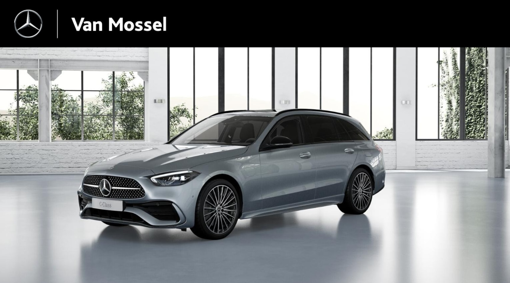 Mercedes-Benz C-klasse Estate - 300e 140Years Edition / Smartphone-integratie / 19" multispaaks / Panaroma-dak / Achteruit - AutoWereld.nl