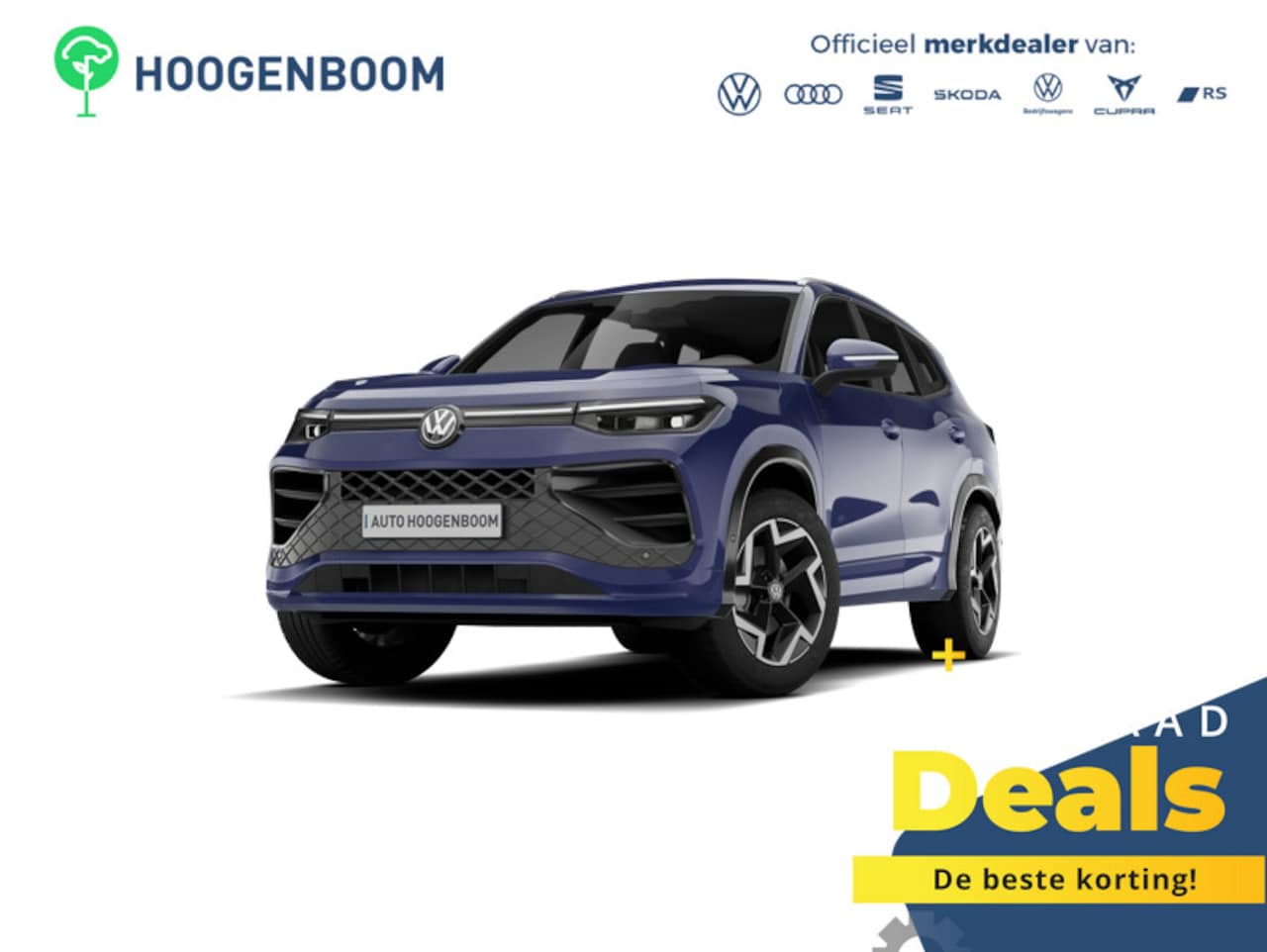 Volkswagen Tayron - R-Line Edition | 'App-Connect' draadloze smartphone integratie | Automatische afstandsrege - AutoWereld.nl