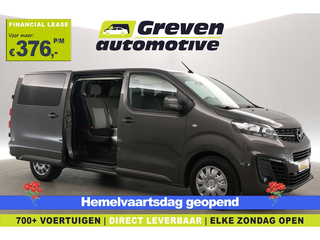 Opel Vivaro - 2.0 CDTI L3H1 | DC | 6 Zits | Airco | Cruise | Camera | Navi | Trekhaak | Carplay - AutoWereld.nl