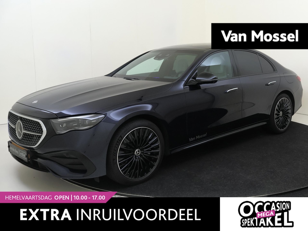 Mercedes-Benz E-klasse - 300 e AMG Line / Premium/ Panoramadak/ SUPERSCREEN/ AIRMATIC/ Achterasbesturing/ Massage/ - AutoWereld.nl