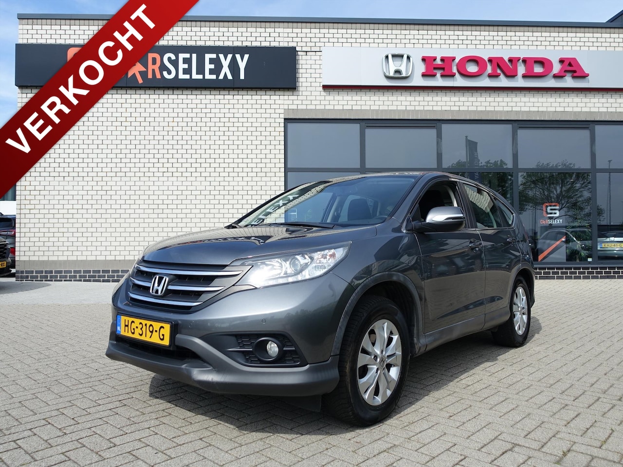 Honda CR-V - 2.0 16V 155pk Real Time 4WD Aut. Elegance Groot Navigatiesysteem Trekhaak 4 Seizoenenbande - AutoWereld.nl