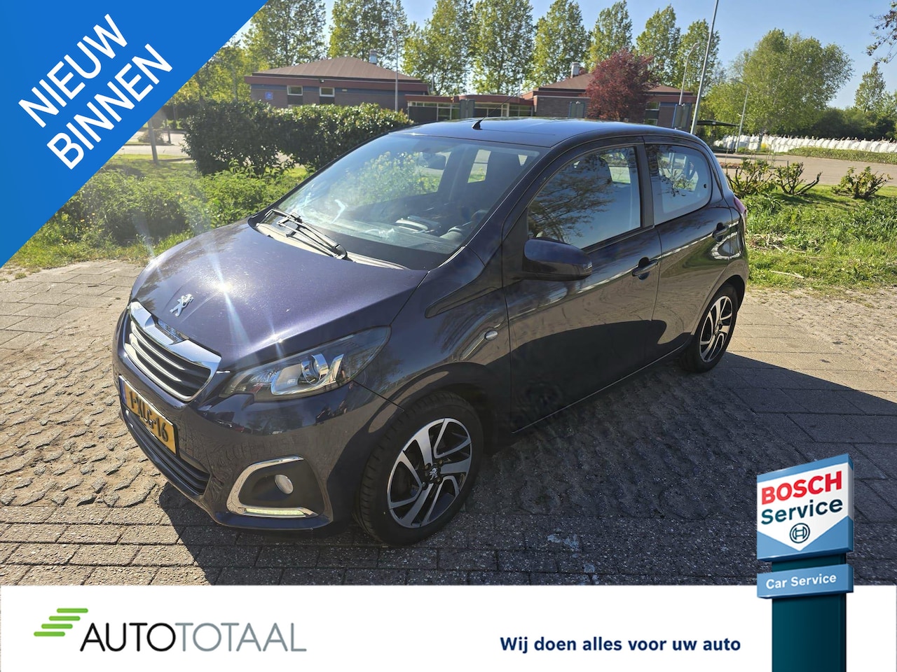 Peugeot 108 - Allure AUTOMAAT - CLIMATE CONTROL - CAMERA - CARPLAY - AutoWereld.nl
