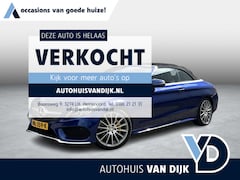 Mercedes-Benz C-klasse Cabrio - 180 Ambition AMG | NL Auto/Leder/Navi/Clima/Cruise/19"/Nek-Stoelverwarming