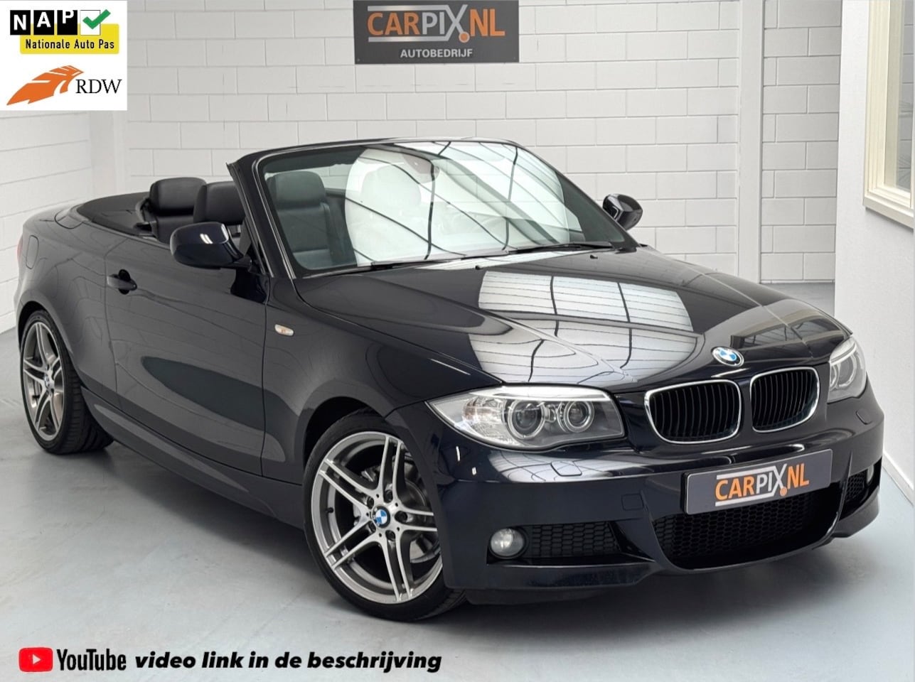 BMW 1-serie Cabrio - 118i M Sport Edition 2013, NL-auto, 18" - AutoWereld.nl