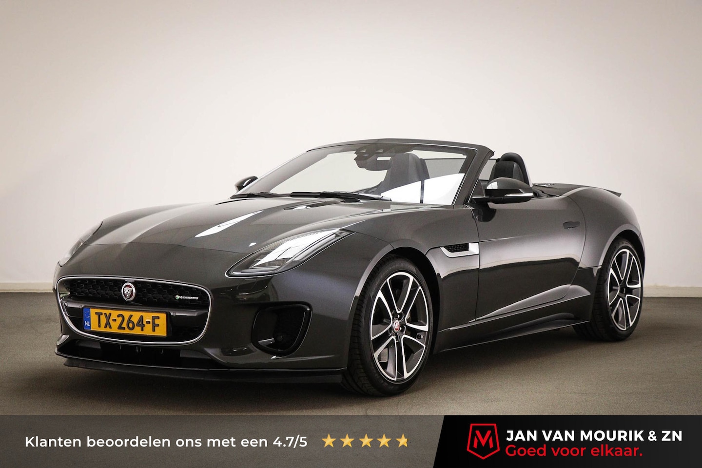 Jaguar F-type - 2.0T R-Dynamic | CLIMATE / MEMORY- PACK | STUURVERWARMING | APPLE | CAMERA - AutoWereld.nl