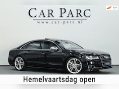 Audi S8 - 4.0 TFSI quattro KERAMISCH/NACHTZICHT/LUCHTV/SOFTCLOSE/DAK/LEER+S.VERKOELING+MASSAGE/21"LM