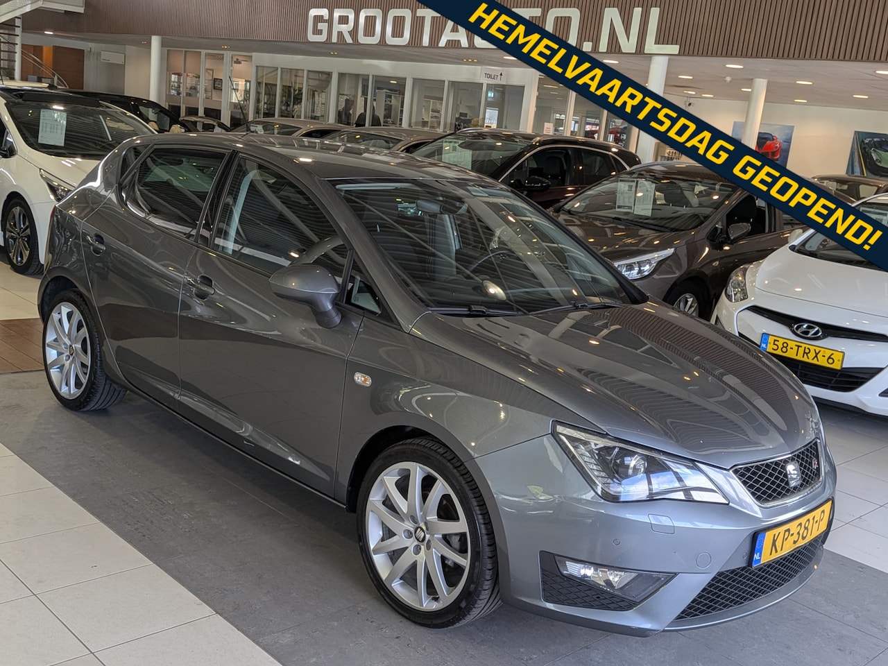 SEAT Ibiza - 1.0 EcoTSI FR Connect (BTW Auto) Airco, Cruise Control, Stuurbekrachtiging - AutoWereld.nl