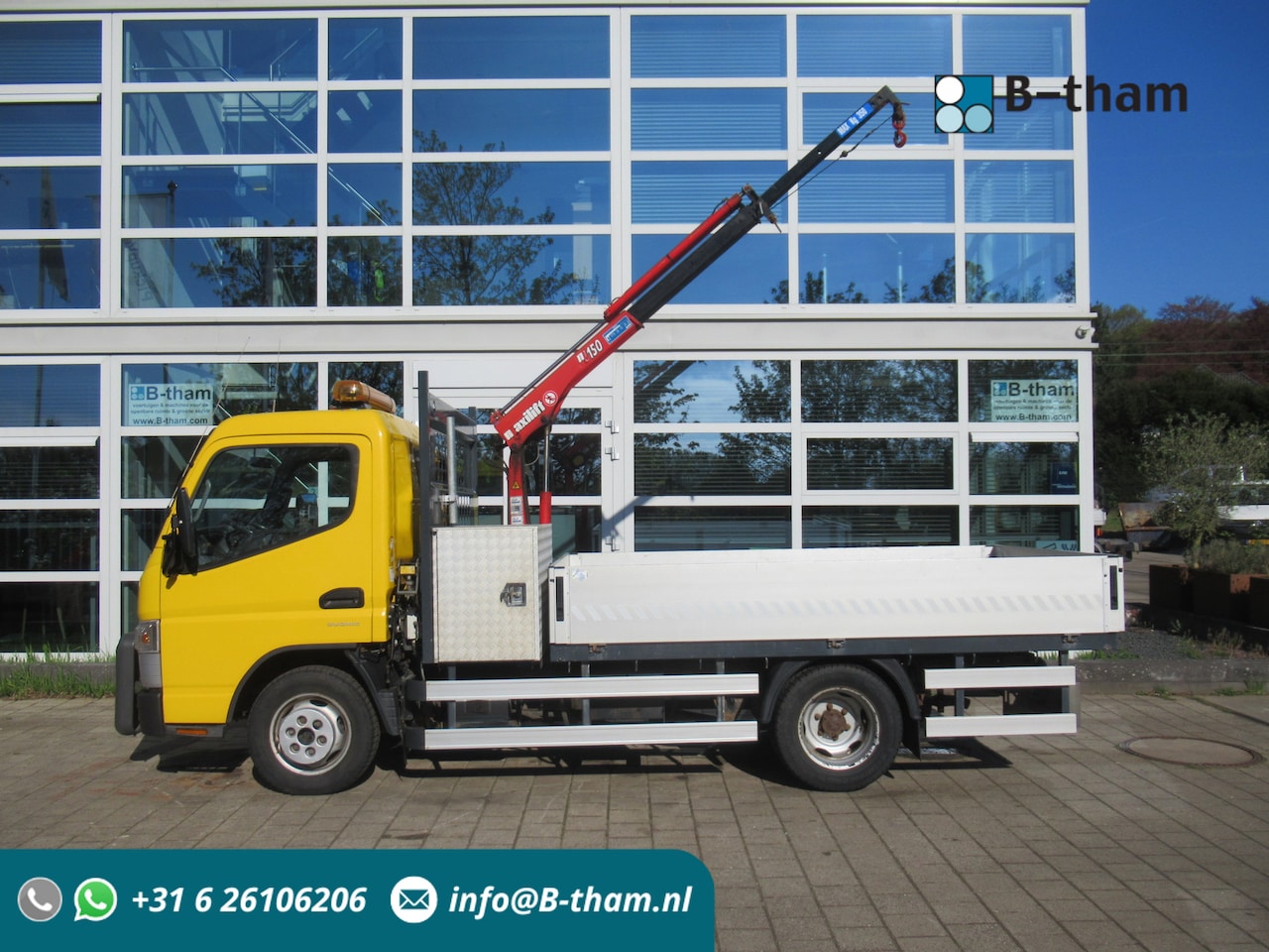 Mitsubishi Canter - 3S13 3.0 DI 280 Kraan, Crane, Gearbox broken NIDO Winterdienst - AutoWereld.nl