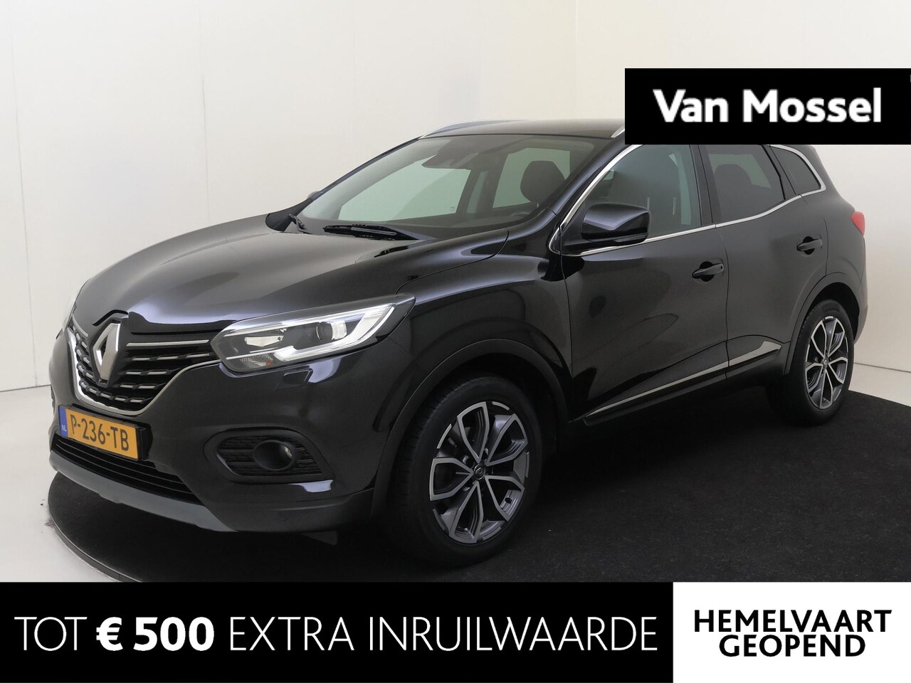 Renault Kadjar - 1.3 TCe Intens | airco automatisch | Apple Carplay/Android | cruise control | lederen/stof - AutoWereld.nl