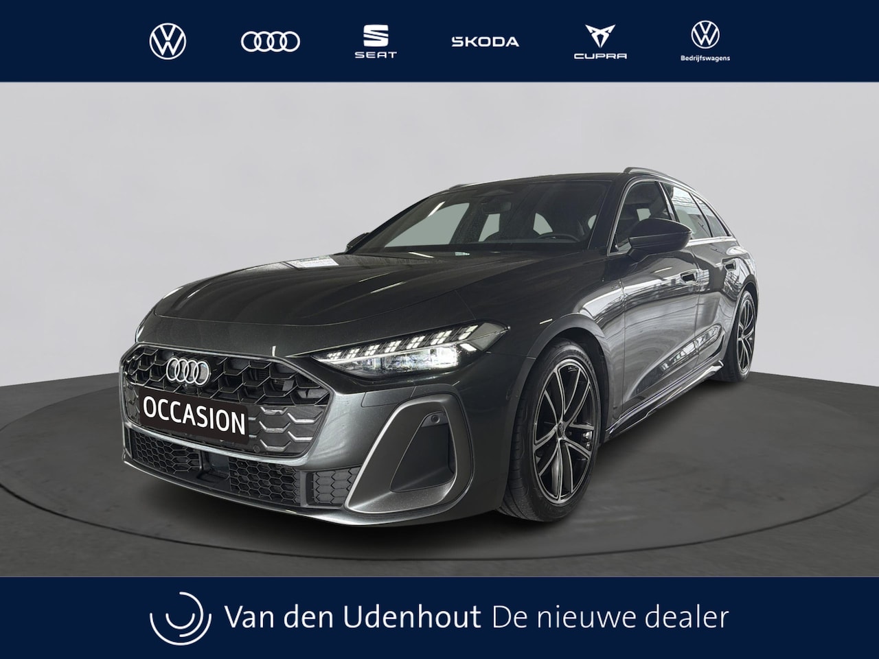 Audi A5 Avant - 2.0 e-hybrid 299Pk Quattro S edition / Trekhaak / Ambiente Lichtpakket Pro / 19'' Lmv - AutoWereld.nl