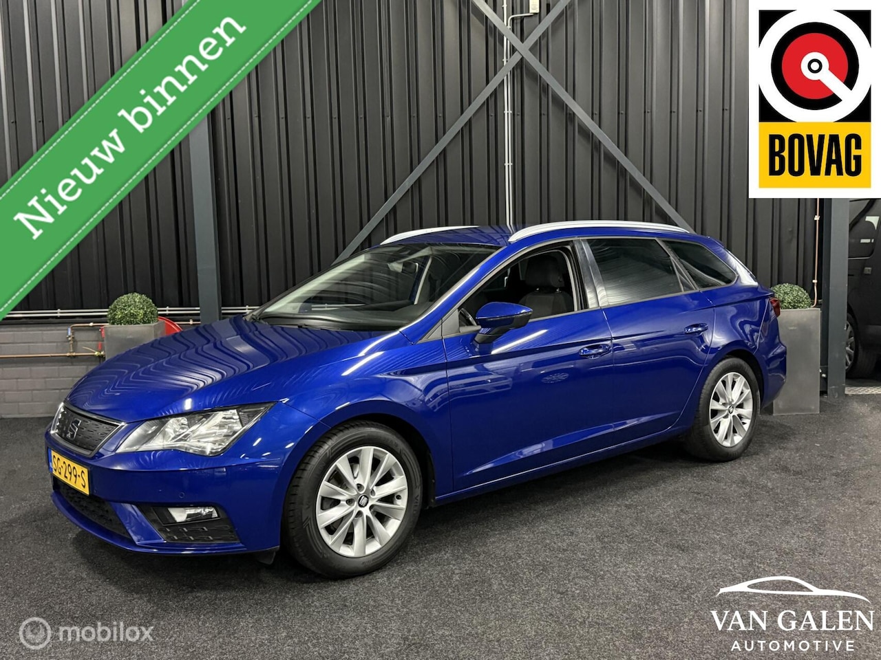 SEAT Leon ST - 1.0 EcoTSI Clima|Keyless|Led|Carplay|DAB+ - AutoWereld.nl