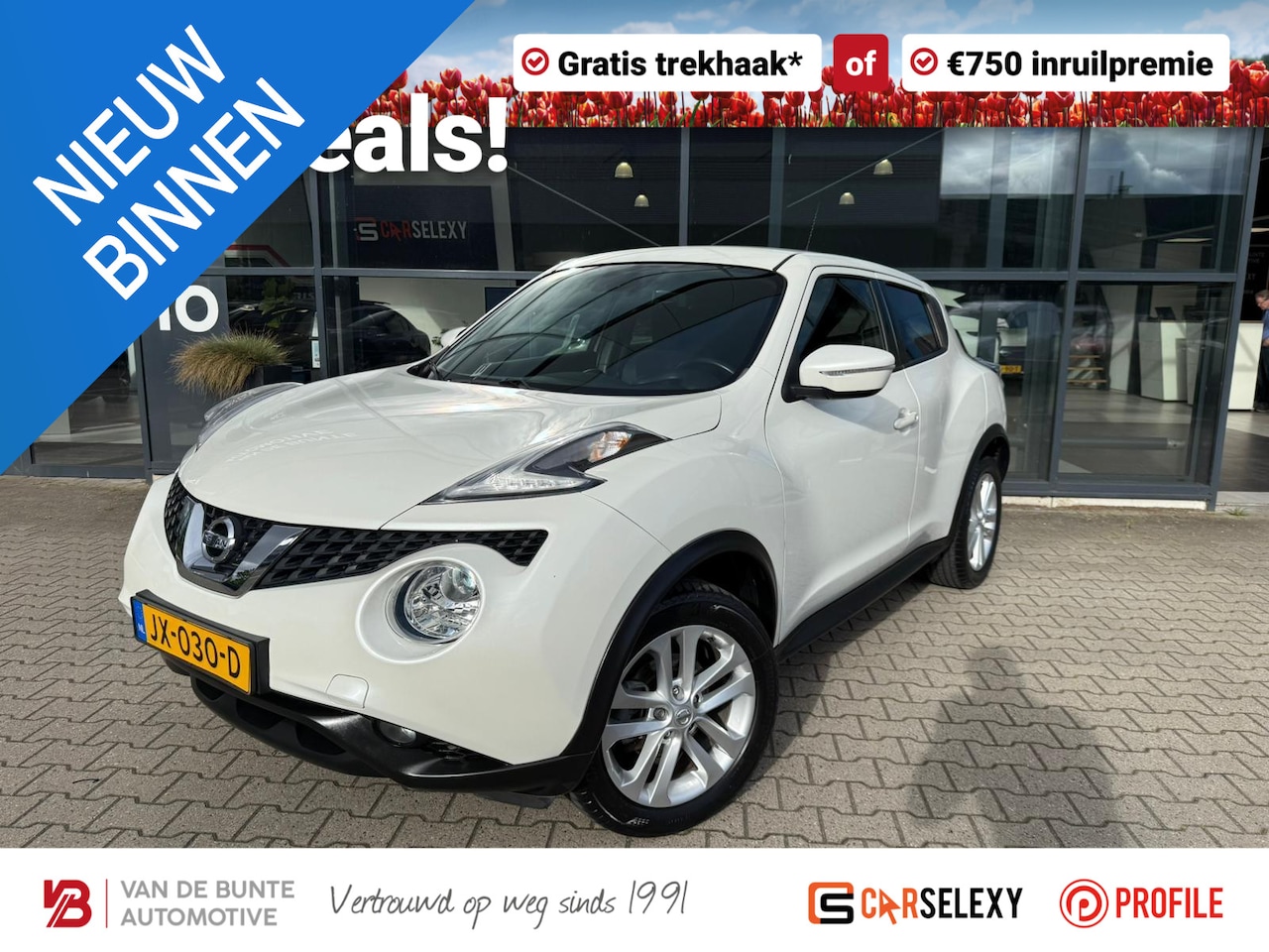 Nissan Juke - 1.2 DIG-T S/S Connect Edition *Trekhaak* - AutoWereld.nl