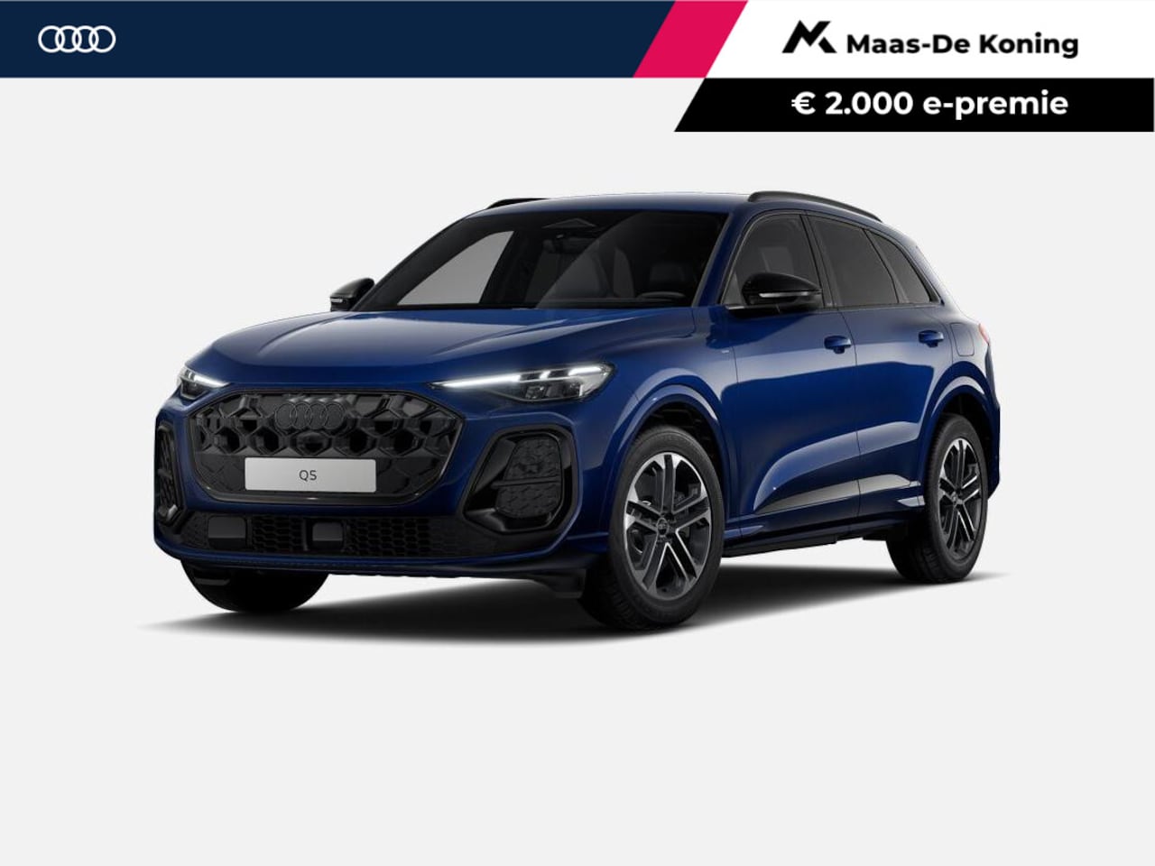 Audi Q5 - 2.0 TFSI e-hybrid quattro S edition 299 PK · Tech plus · MMI bijrijdersdisplay · Trekhaak - AutoWereld.nl
