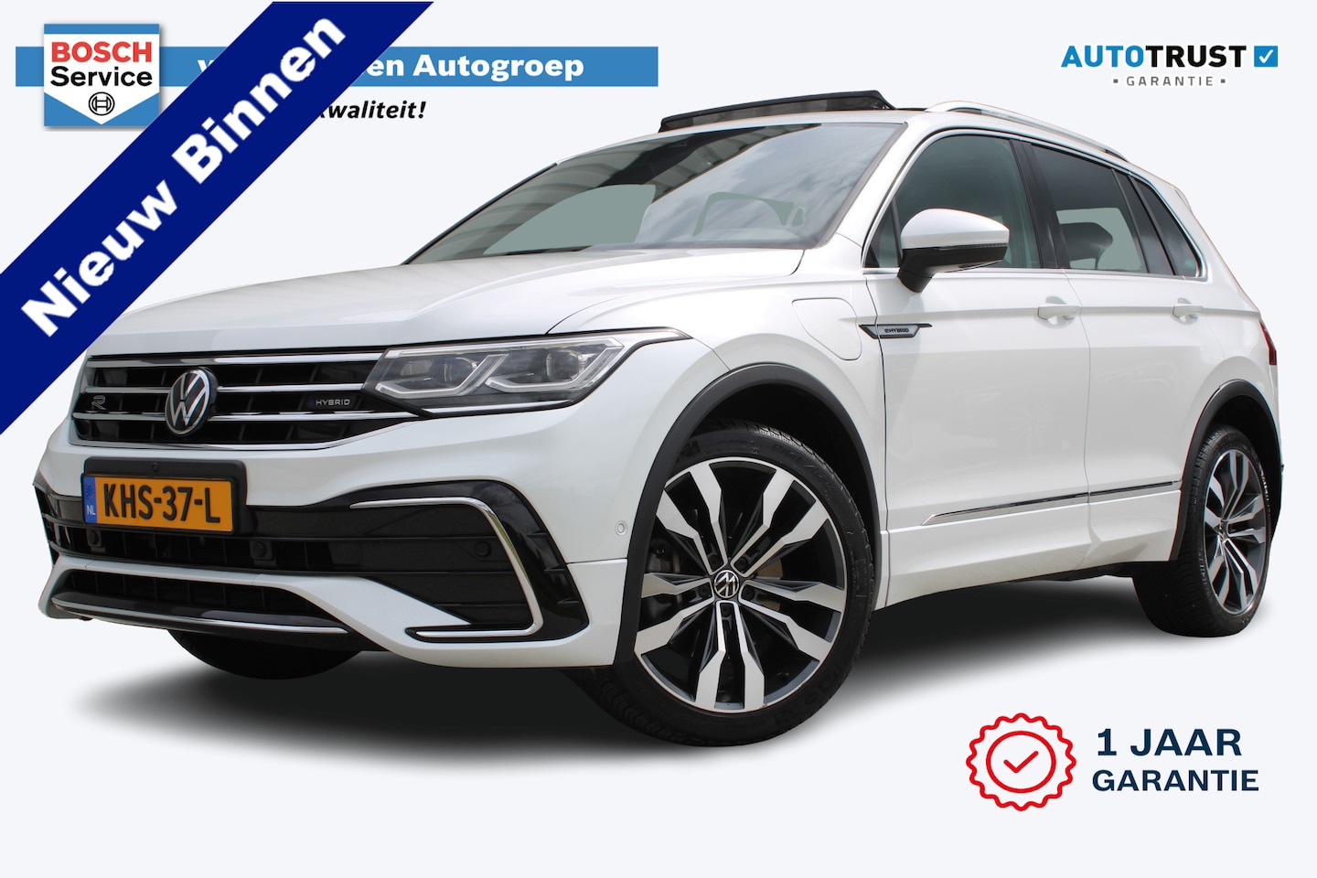 Volkswagen Tiguan - 1.4 TSI eHybrid R-Line Business | Incl. 12 maanden garantie | Adaptieve cruise control | A - AutoWereld.nl