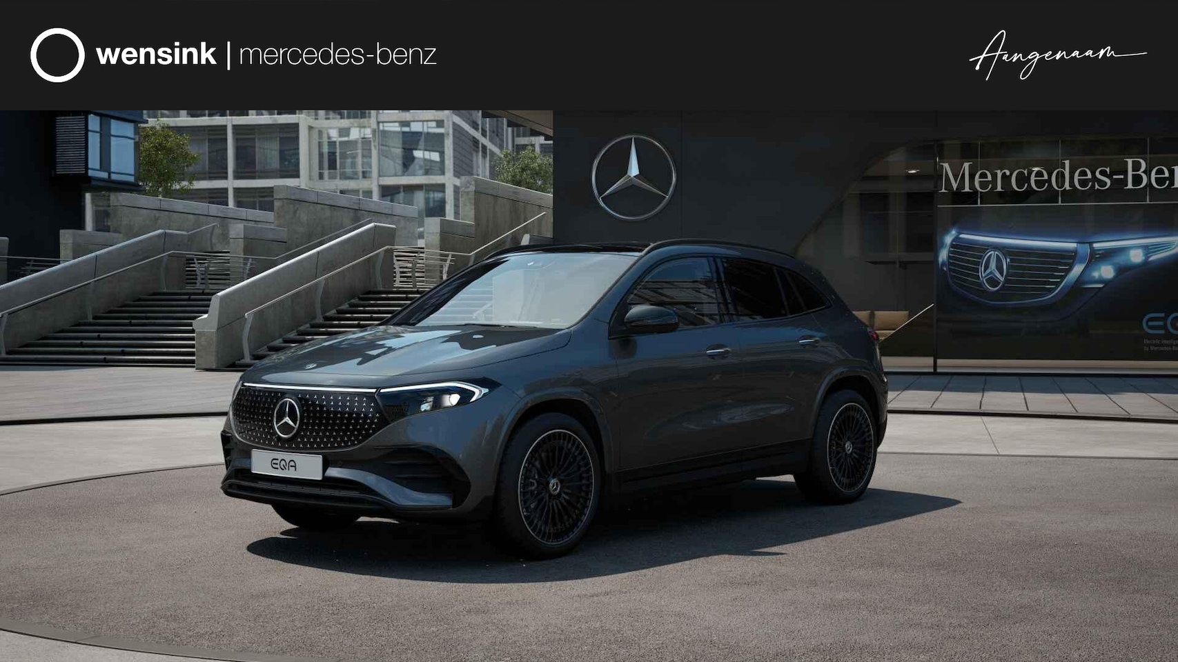 Mercedes-Benz EQA - 250+ Business Solution AMG 71 kWh | Panoramaschuifdak | Head-up | Burmester | Winterpakket - AutoWereld.nl