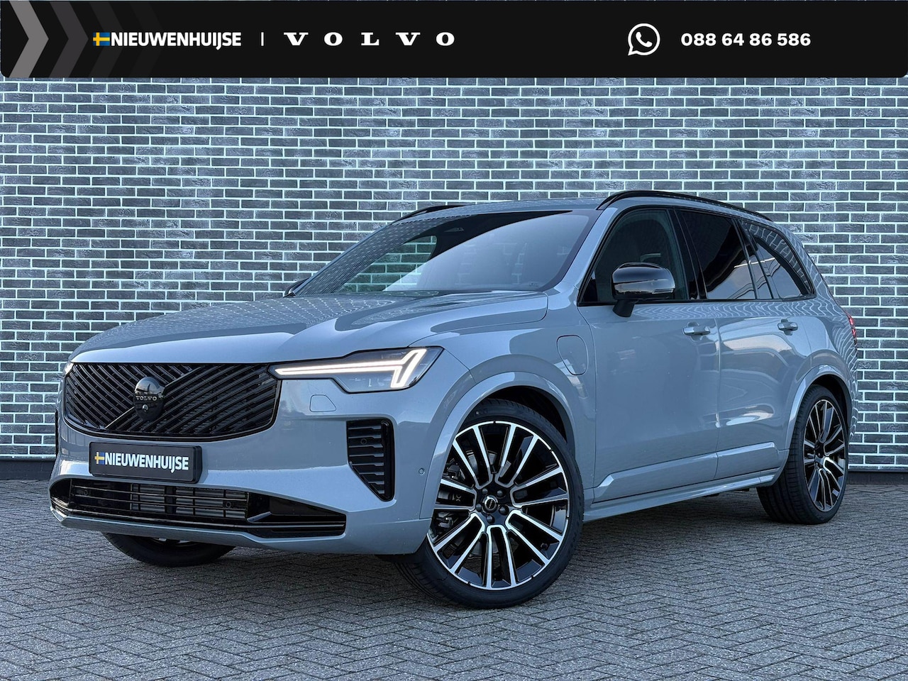 Volvo XC90 - 2.0 T8 Plug-in hybrid AWD Ultra Black Ed. Exec. | Luchtvering | Geventileerde Nappa ledere - AutoWereld.nl