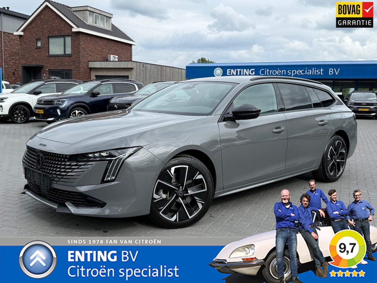 Peugeot 508 SW - 1.6 Hybrid 180 ALLURE DRIVE ASSIST+ 360 CAMERA PAKKET 18 INCH ALARM - AutoWereld.nl