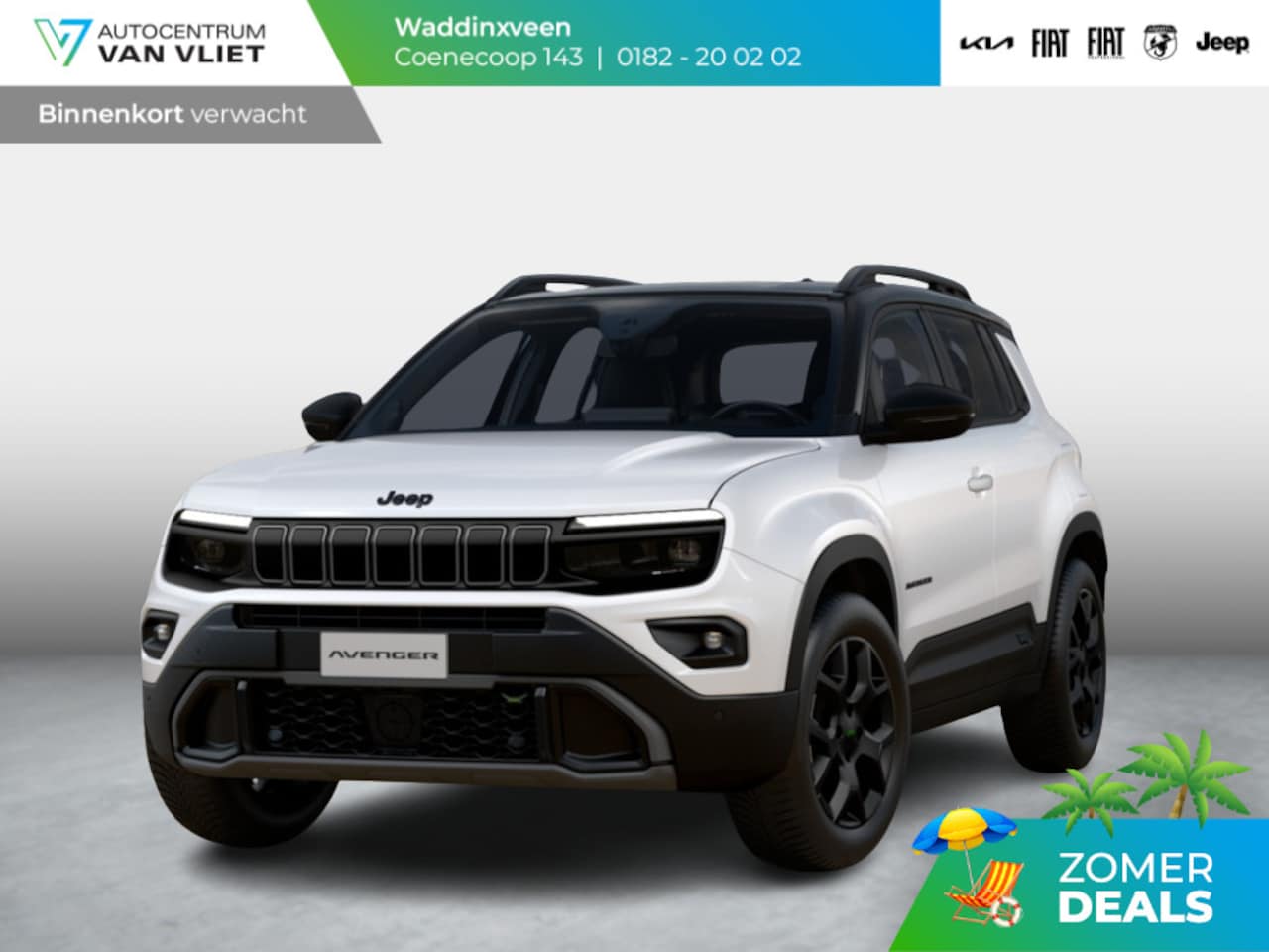 Jeep Avenger - 1.2T 4xe Overland | Winter Pack | Infotainment&Convenience Pack - AutoWereld.nl