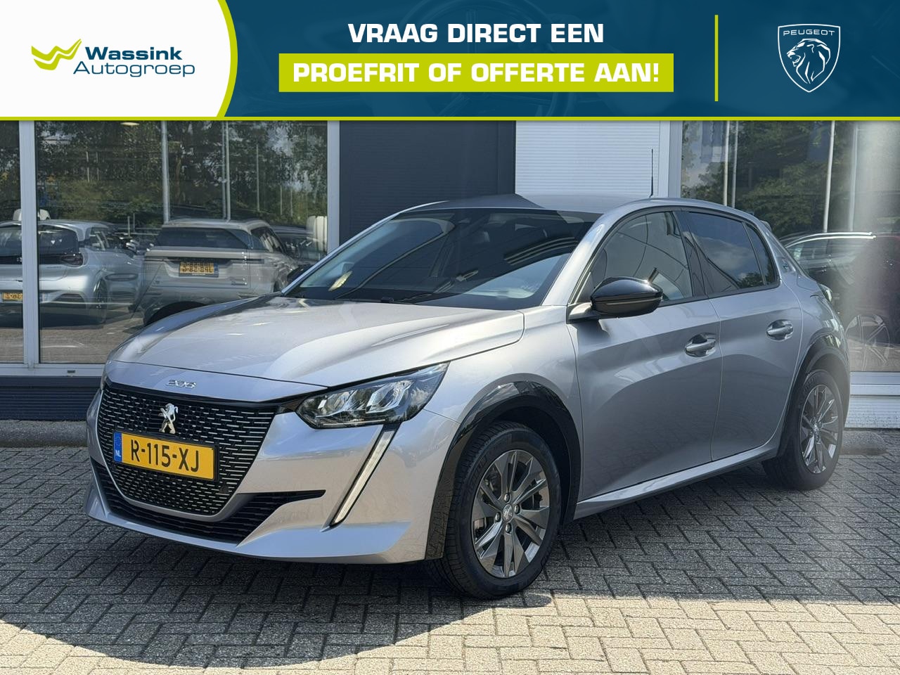 Peugeot e-208 - EV Allure 50 kWh | Apple CarPlay | Android Auto | Parkeersensoren | Cruise Control | Clima - AutoWereld.nl
