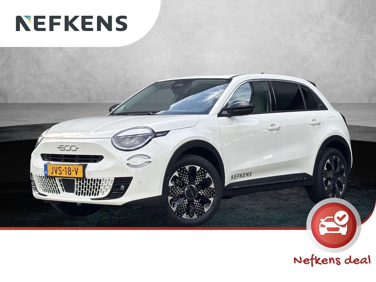 Fiat 600 - 1.2 Hybrid 145pk La Prima Automaat | Navigatie | Achteruitrijcamera | Stoelverwarming | Ke - AutoWereld.nl