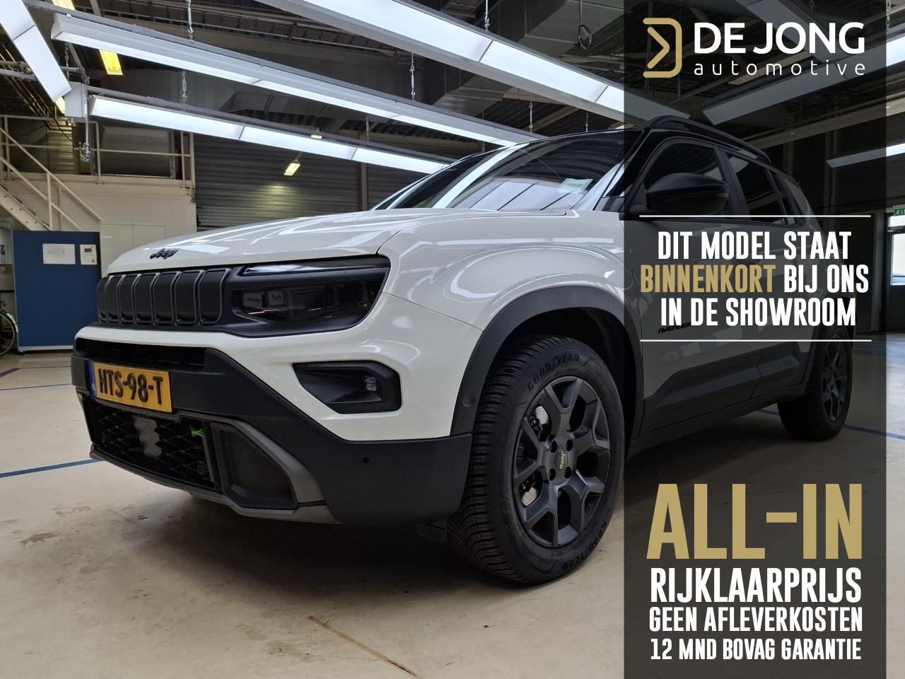 Jeep Avenger - 1.2T 4xe Overland ALL-INRIJKLAARPRIJS/Navi/Camera/Winter Pack - AutoWereld.nl