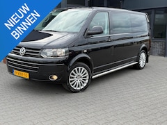 Volkswagen Transporter - 2.0 TDI L2H1 DC Automaat Leer Zwart