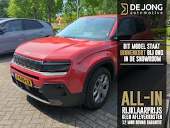 Jeep Avenger - Longitude 54 kWh ALL-INRIJKLAARPRIJS/Camera/Apple Carplay/17"velgen/400km actieradius