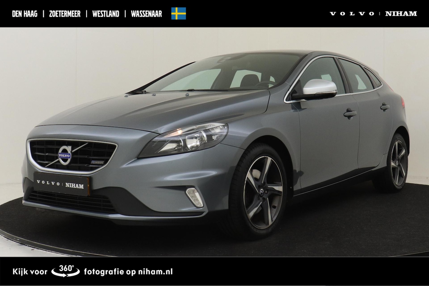 Volvo V40 - T2 (H) R-DESIGN -CRUISE|PDC|NAVI|ECC|REGENSENSOR|HIGH.PERF.AUDIO|AUTO.DIM - AutoWereld.nl