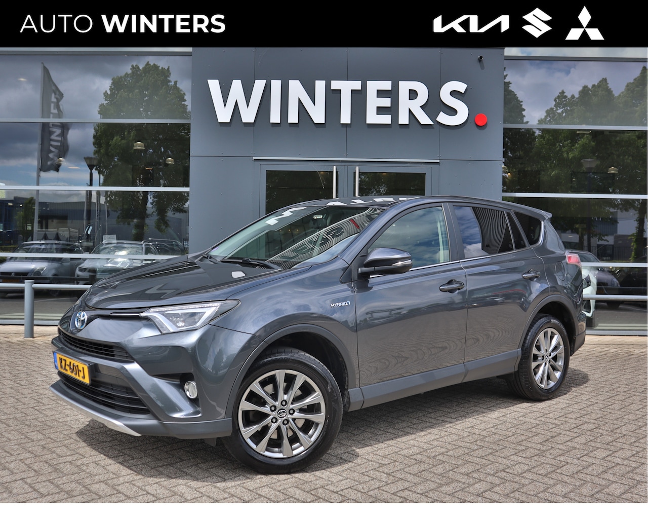 Toyota RAV4 - 2.5 Hybrid Dynamic | Clima | Navigatie | Trekhaak | Cruise control | - AutoWereld.nl