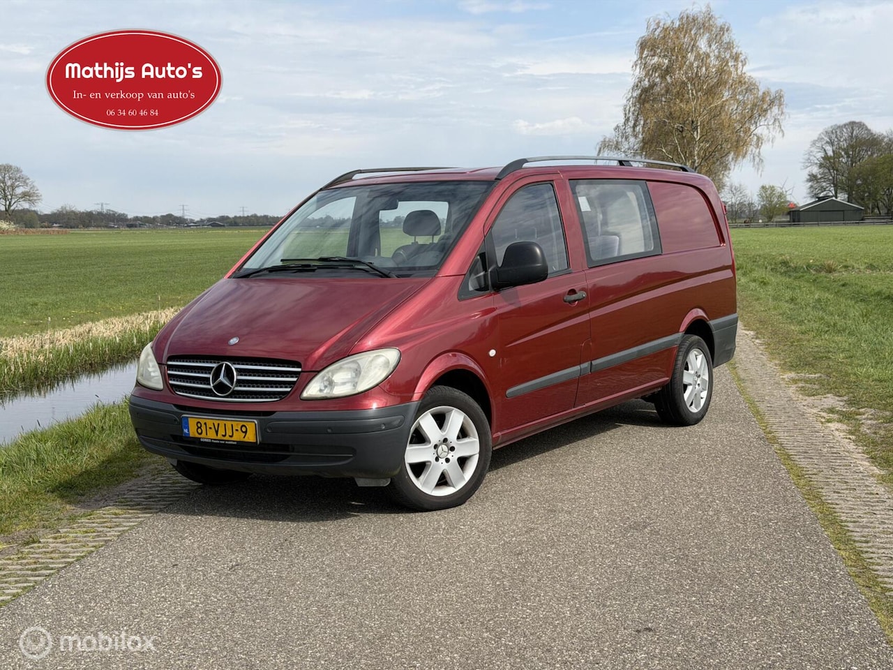 Mercedes-Benz Vito - Bestel 120 CDI V6 Dubbelcabine marge! Youngtimer! automaat! Airco cruise! - AutoWereld.nl