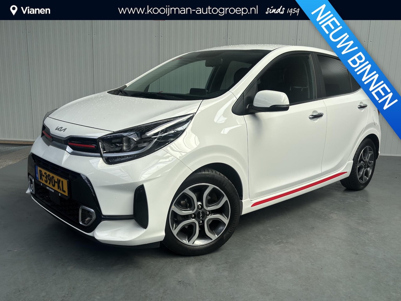 Kia Picanto - 1.0 DPi GT-Line NL auto, 1e eigenaar, 100% onderhouden, btw auto, zeer nette en luxe Pican - AutoWereld.nl