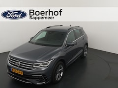 Volkswagen Tiguan - 1.4 TSI eHybrid 204 pk R-Line Business+ | Trekhaak | Leder | IQ-LED | Adapt. cruise | El.