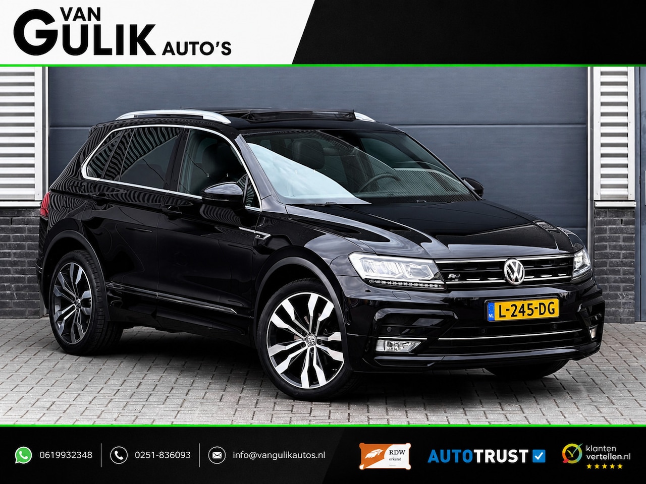 Volkswagen Tiguan - 1.4 TSI 4Motion Highline | 3x R-Line | Pano | ACC | 20 inch | Carplay | - AutoWereld.nl