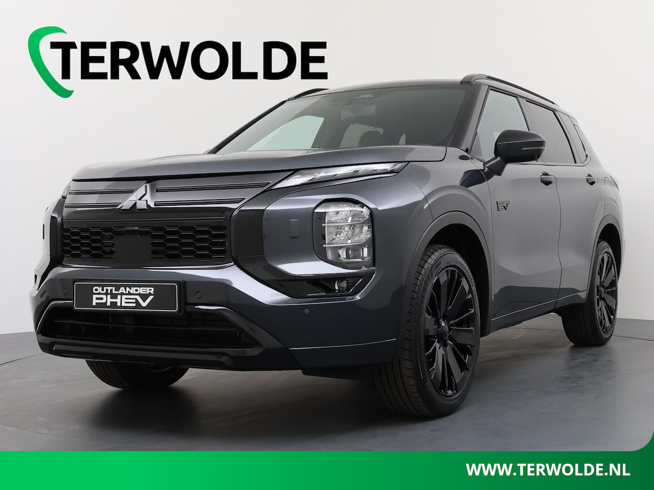 Mitsubishi Outlander - 2.4 PHEV BLACK EDITION €Dynamic Sound Yamaha Ultimate (12 speakers, 2 versterkers | Luxe l - AutoWereld.nl