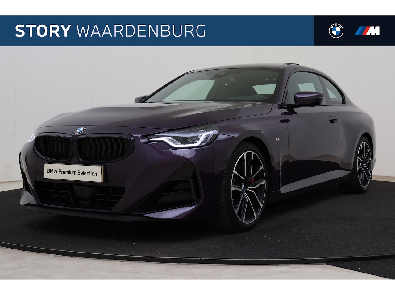 BMW 2-serie Coupé - 230i Executive M Sport Automaat / Schuif-Kanteldak / Harman Kardon / M Shadow Line / Leder - AutoWereld.nl
