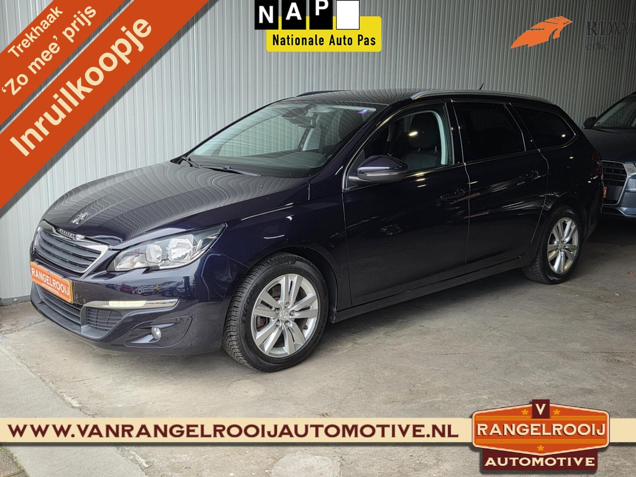 Peugeot 308 SW - 1.2 PT Blue Lease Executive, trekh., pano, camera, pdc v+a, 16" lmv - AutoWereld.nl