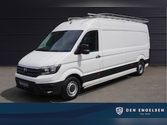 Volkswagen Crafter - 140pk L4H3 360°Camera Trekhaak Apple Carplay Werkplaats inrichting Airco Iperiaal + Trap C