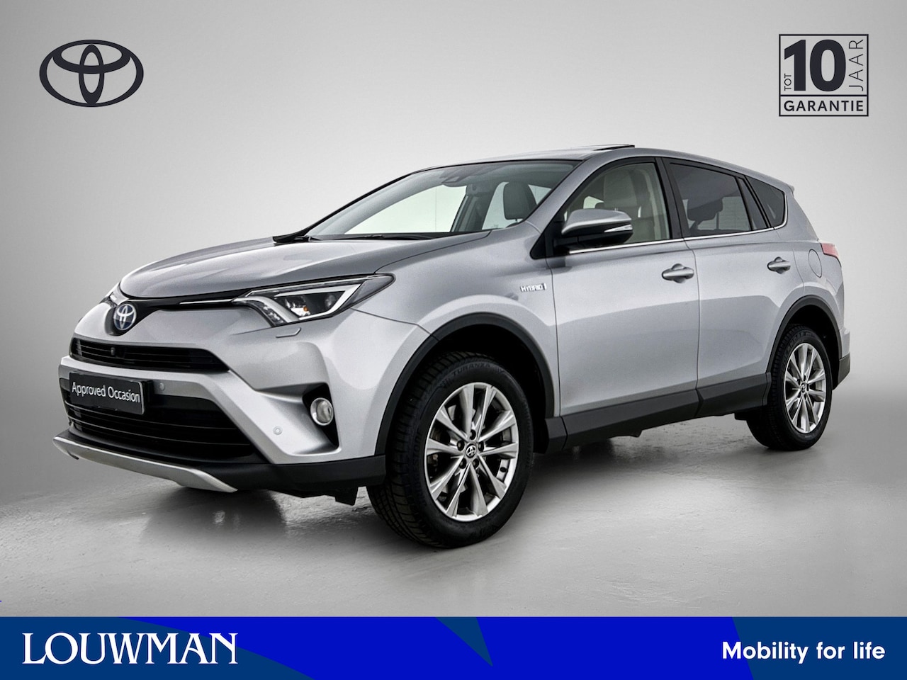Toyota RAV4 - 2.5 Hybrid AWD Executive | Trekhaak | Panoramadak | Stoelverwarming | elektrische achterkl - AutoWereld.nl