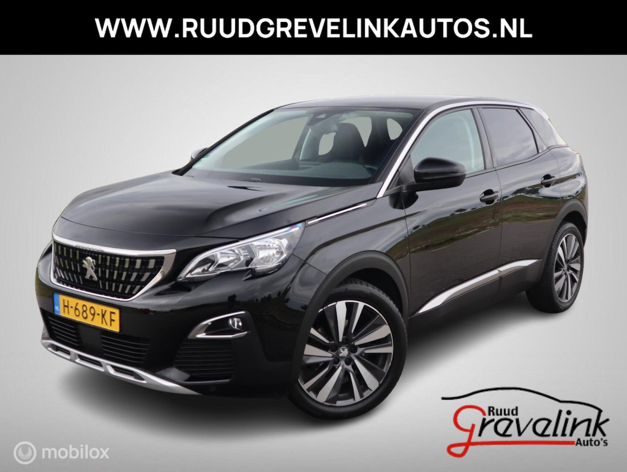 Peugeot 3008 - 1.2 PT 131 PK AUTOMAAT/EAT8 Navi 19"Velg 1/2Leer Camera Carplay - AutoWereld.nl