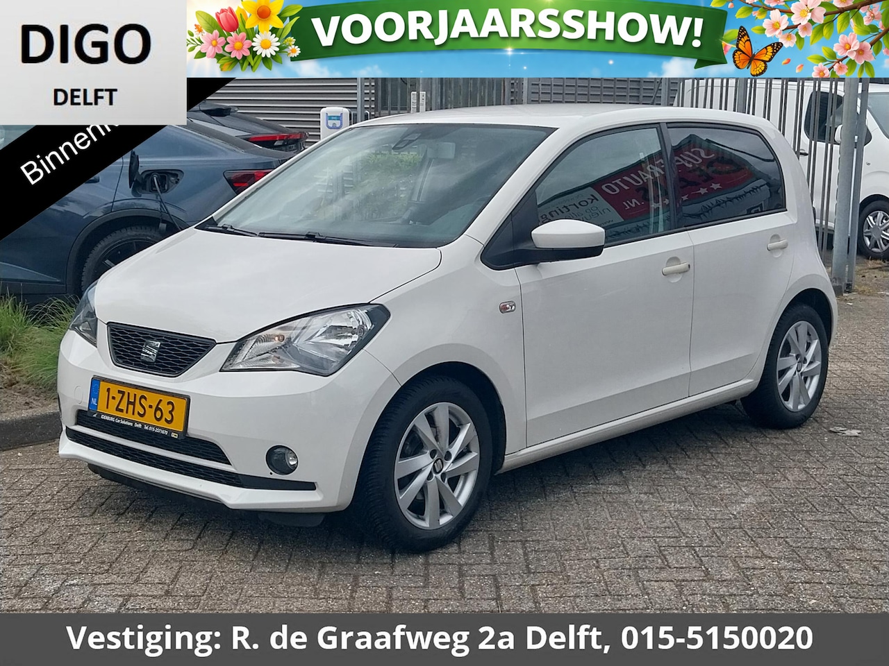 SEAT Mii - 1.0 Sport Dynamic | Navigatie | Parkeersensoren | - AutoWereld.nl
