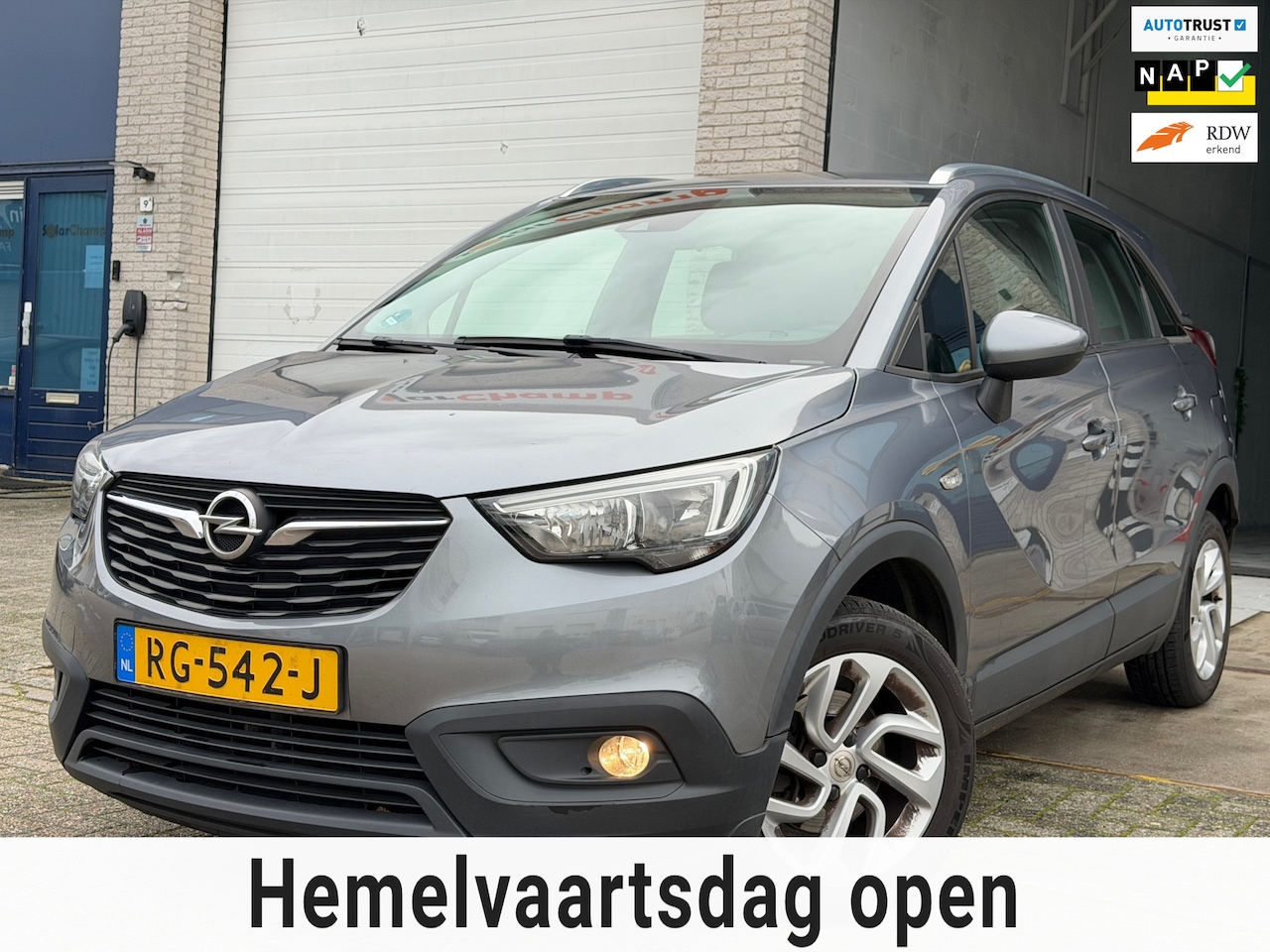 Opel Crossland X - 1.2 Turbo Online Edition/ nap/ 2e EIG/ dealeronderhouden/ 1jaar apk/ volle opties/ zeer ne - AutoWereld.nl