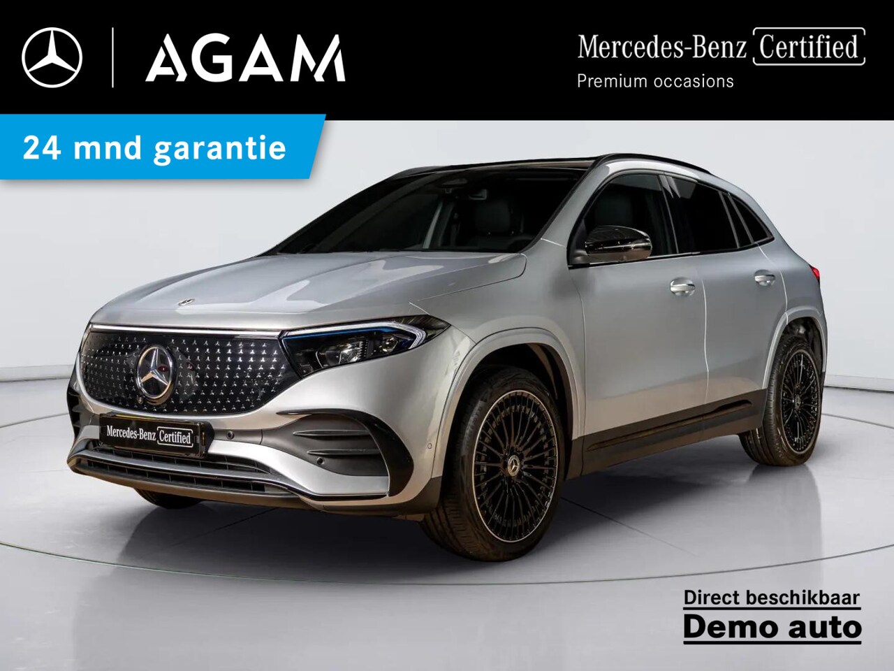 Mercedes-Benz EQA - 250+ Business Solution AMG 71 kWh Panorama dak - AutoWereld.nl