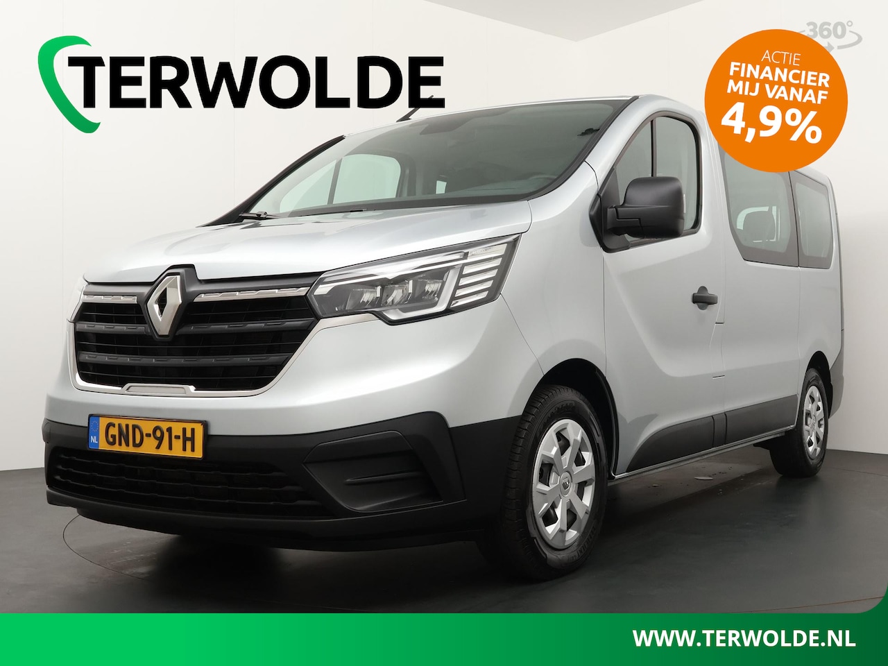 Renault Trafic Passenger - Energy Blue dCi 110 Authentique | 9 Persoons | Airco | Wissers Achter | - AutoWereld.nl