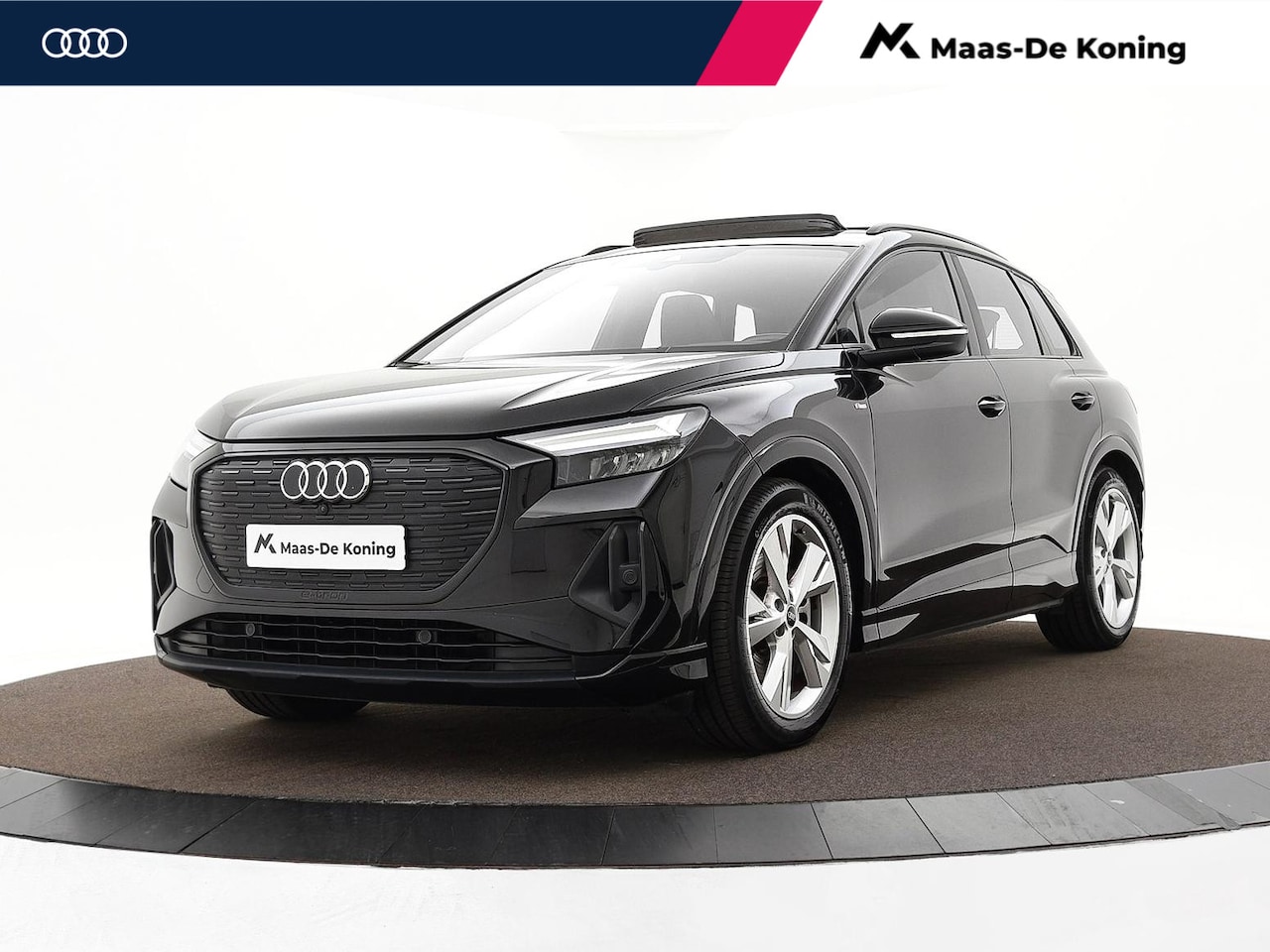 Audi Q4 e-tron - 45 265pk Quattro S Edition · SOH 93% · Panoramadak · Warmtepomp · Camera · Head-Up · Navig - AutoWereld.nl
