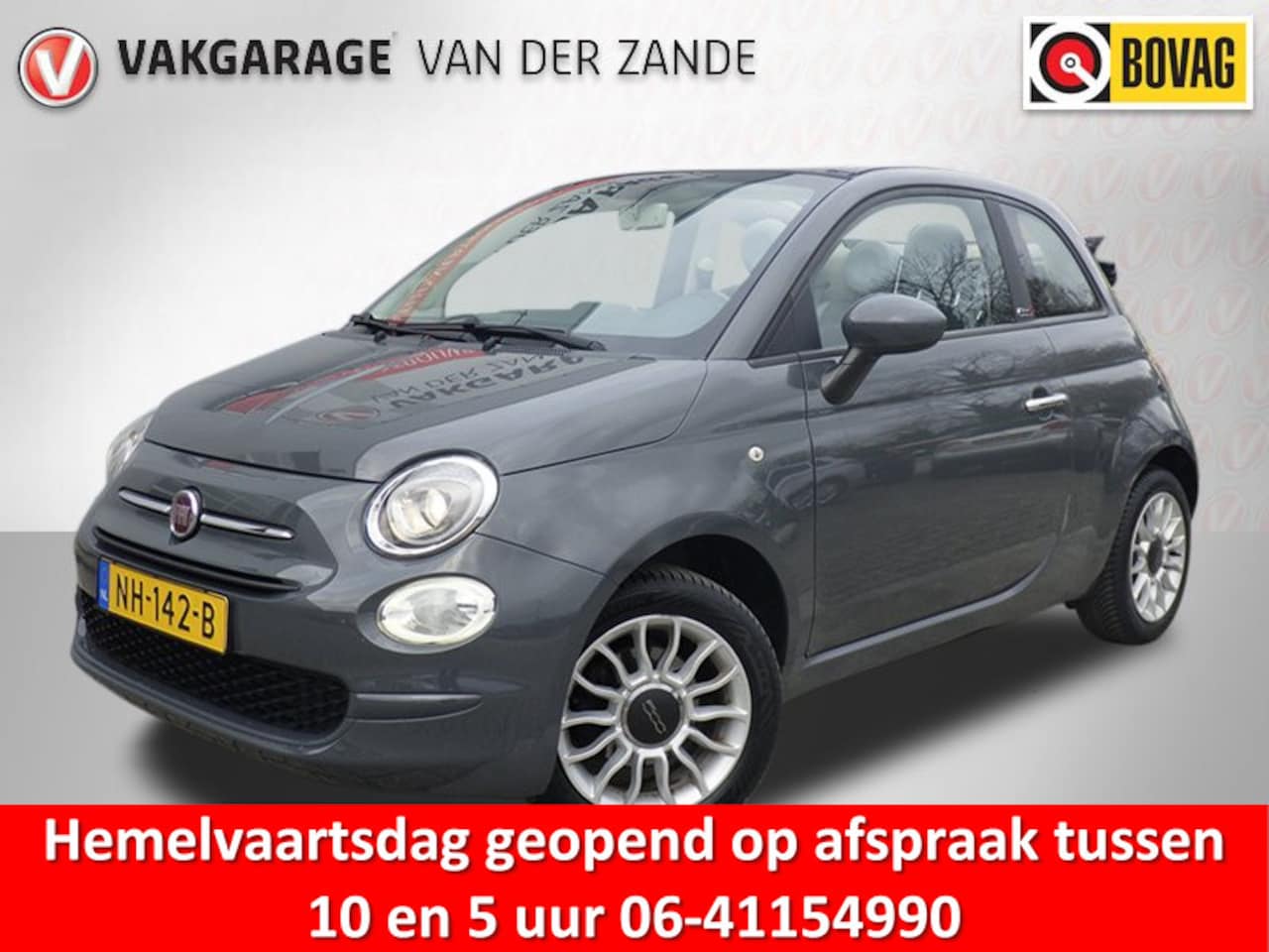 Fiat 500 C - 1.2 Star Limited Cabrio, Airco, Cruise Control, NL/NAP! - AutoWereld.nl