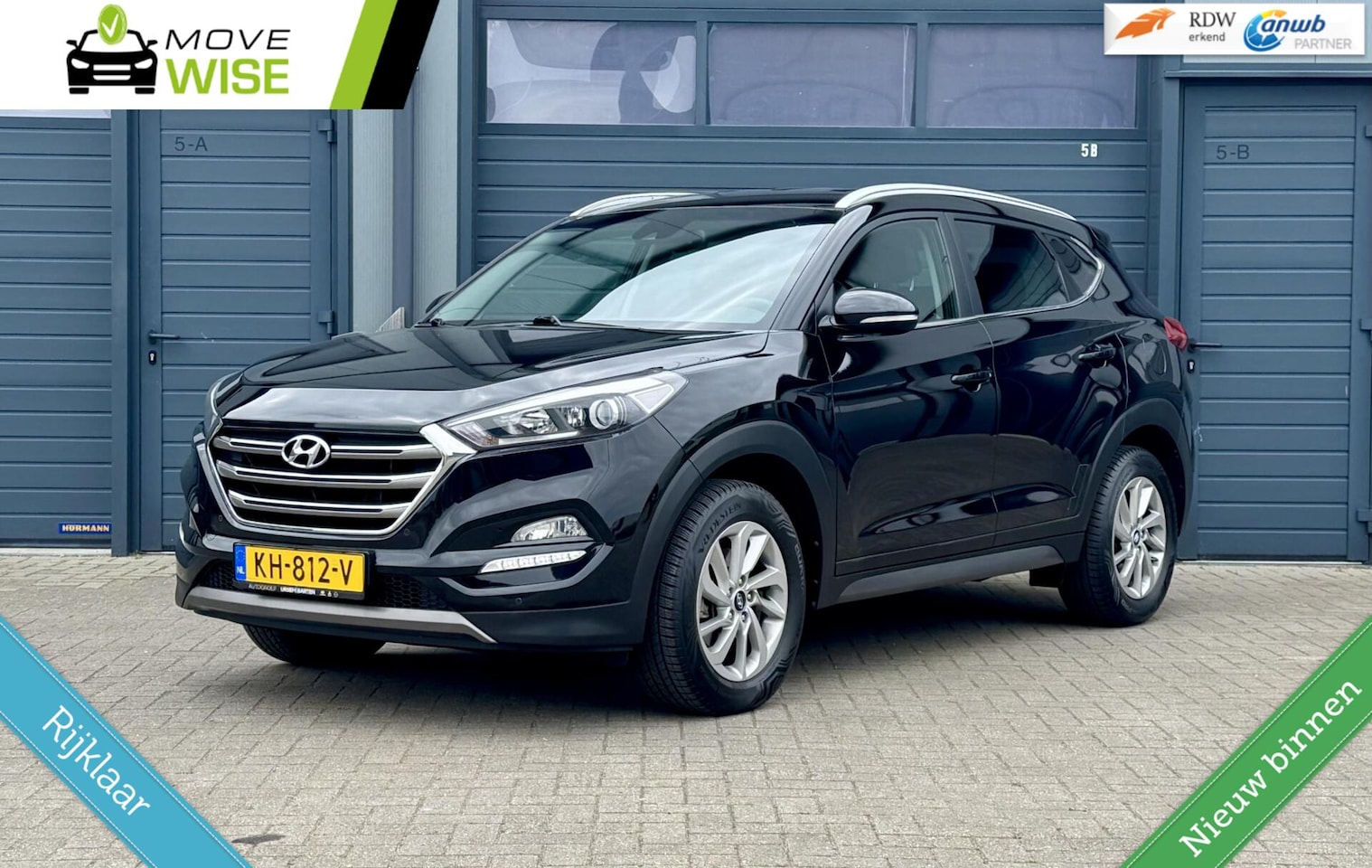 Hyundai Tucson - 1.6 GDi 132pk Comfort |Trekhaak | Nieuwe Model 130.000 KM NAP | 1e Eigenaar | Dealeronderh - AutoWereld.nl