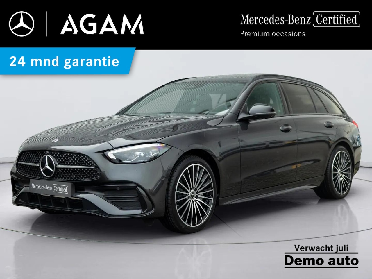 Mercedes-Benz C-klasse Estate - 300 e Business Solution AMG Panorama dak - AutoWereld.nl