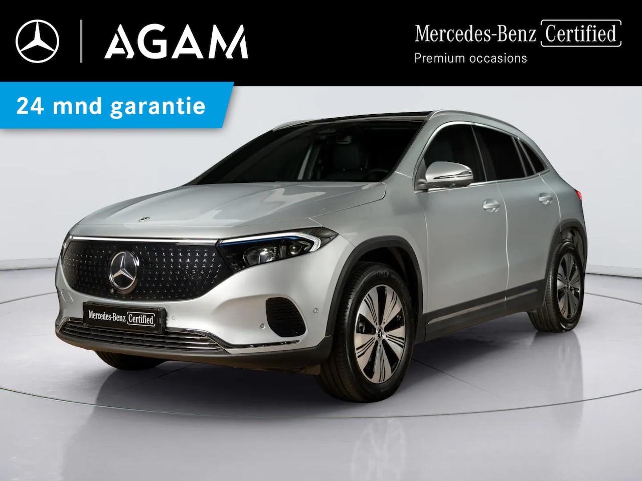 Mercedes-Benz EQA - 350 4MATIC Luxury Line 67 kWh Panorama dak - AutoWereld.nl