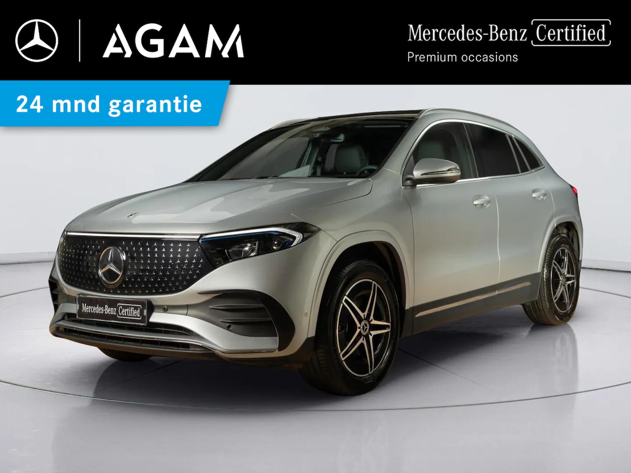 Mercedes-Benz EQA - 350 4MATIC AMG Line 71 kWh Panorama dak - AutoWereld.nl